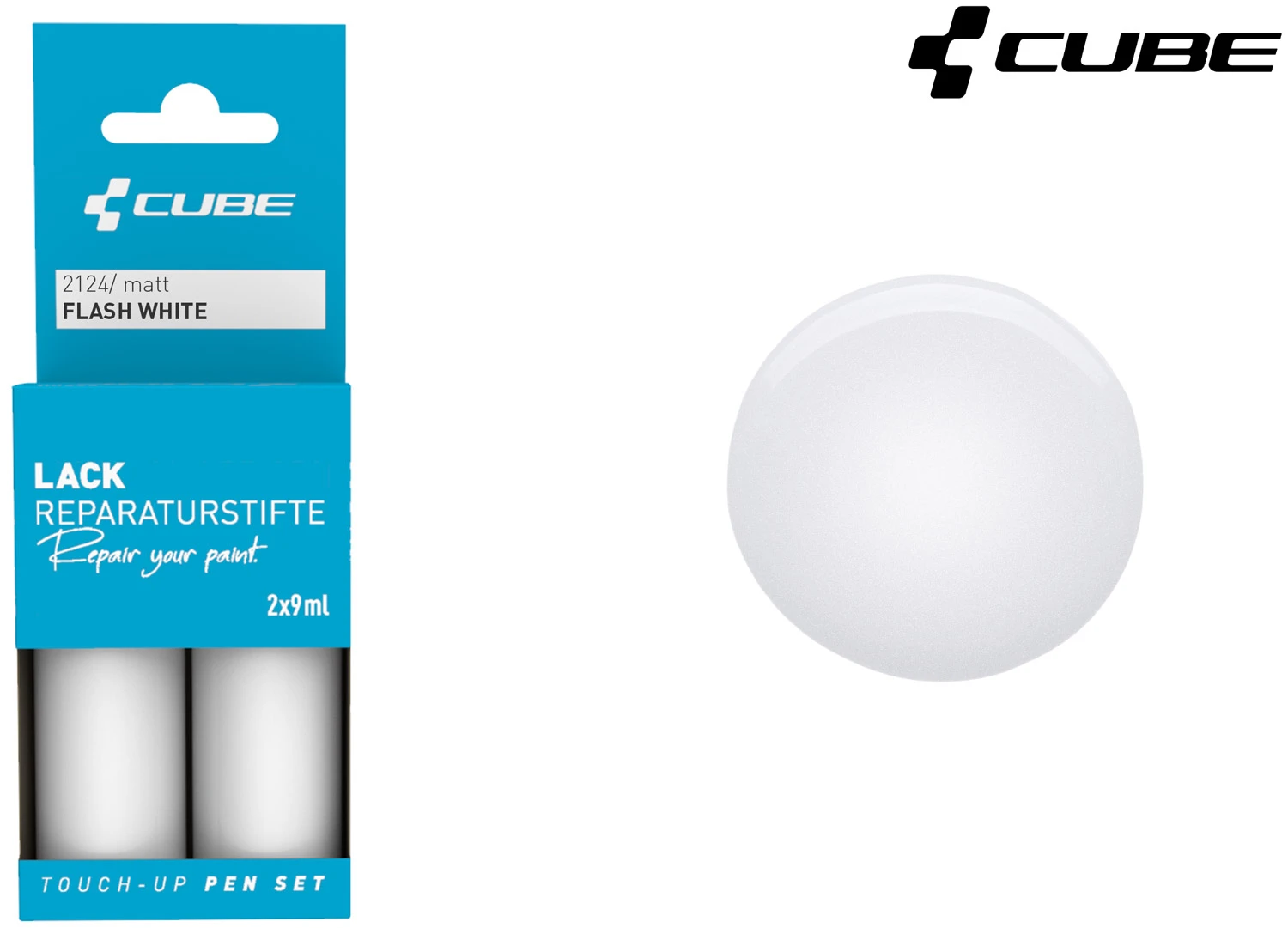 Cube Lackreparaturstift Set FLASH WHITE - Image 3