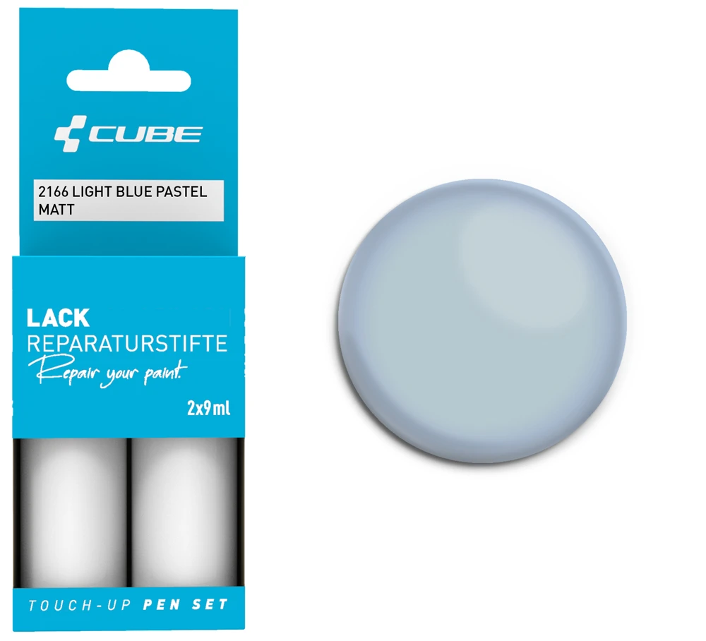 Cube Lackreparaturstift Set LIGHT BLUE PASTEL Matt